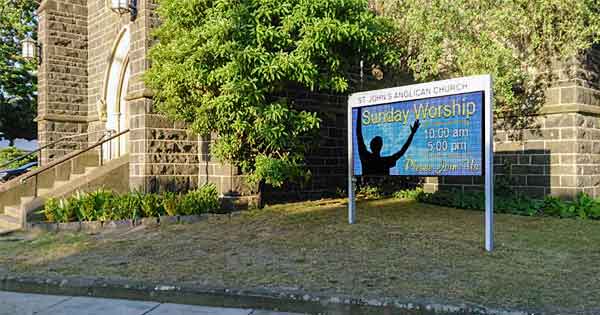 Church LED Sign